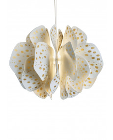 Lámpara colg.Nightbloom 60cm(bl-oro)(US) Porcelana Lladró 01024039  