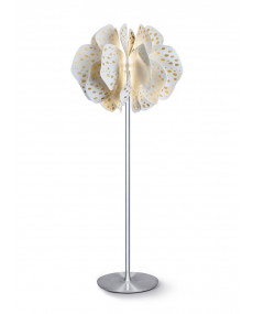 Nightbloom floor lamp (white-gold)(US) Lladró ФАРФОР 01024036  