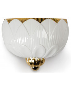 I&S-Wall light (white-gold) (US) Lladró ФАРФОР 01023993  