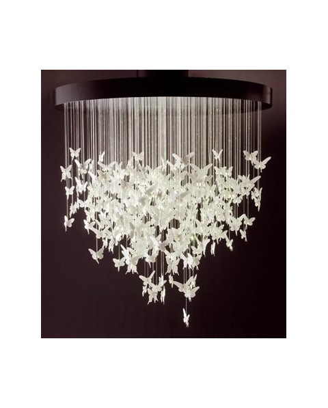 Niagara chandelier 2 metres (blanc)(JP) Lladró Porcelaine 01017186