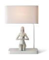 "Lladro LichtYoga - Elegante Porzellanlampe"