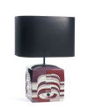 Estratos - Small lamp -burgundy (UK) Lladró Porcelain 01009069