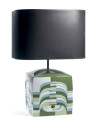 Estratos - Small lamp -green (UK) Lladró Porcelain 01009057