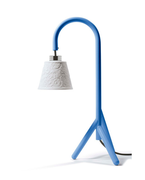 Treo lamp (blue) CE Lladró Porcelain 01009004