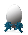 Vanity Mirror (Blue) Lladró Porcelain 01007832