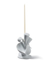 Naturo. - Single candleholder (white) Lladró Porcelaine 01007957