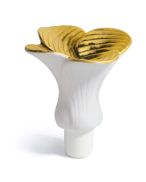 Naturo. -bottle stopper II (golden) Lladró Porcelain 01007995