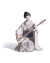 SHAMISHEN PLAYER Lladró Porcelain 01008224