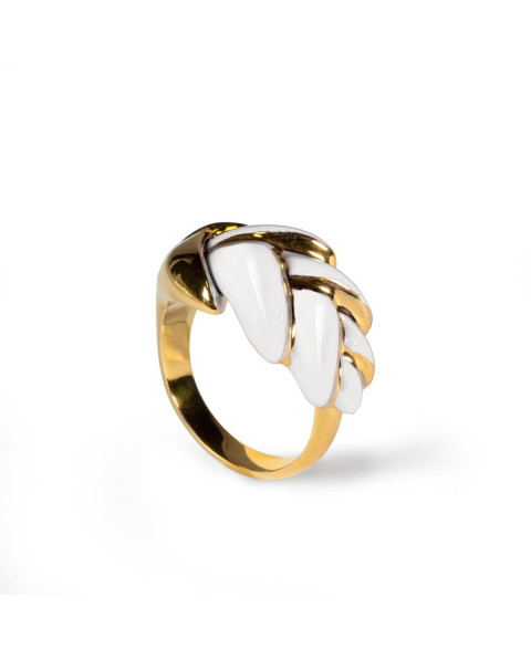 Heliconia Metal Ring. Adjustable Lladró ФАРФОР 01010179