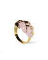 Anillo de metal Heliconia. Rosa. Ajustable Porcelana Lladró 01010187