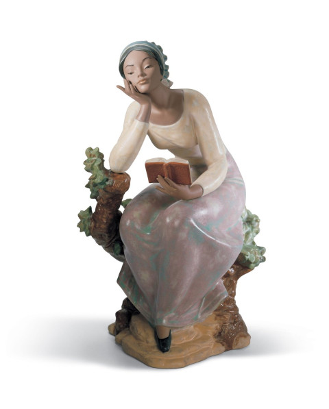 Poetic Moment Woman Figurine Lladró Porcelaine 01012299