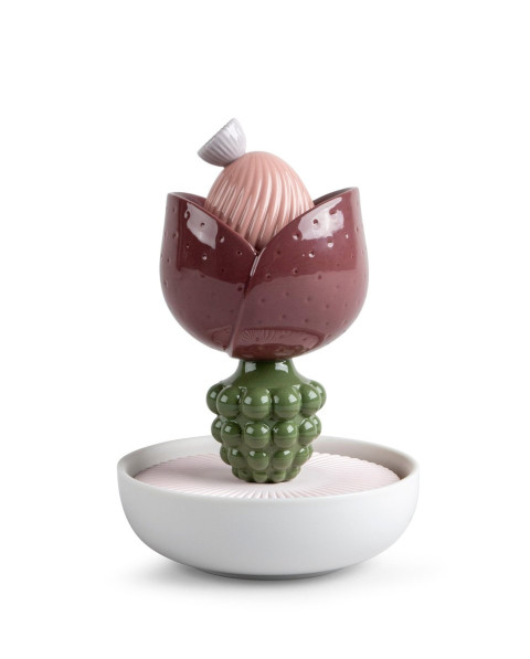 Difusor perfume Flor imaginaria III - Jardines de Valencia Porcelana Lladró 01040279