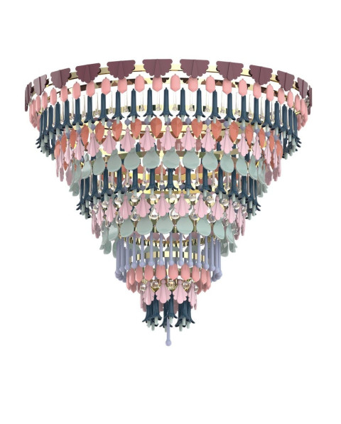 Chandelier Seasons 140 cm. Otoño (CE/UK) Porcelana Lladró 01024200