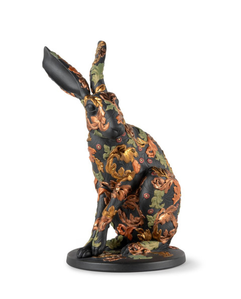 Forest Hare Sculpture. Limited Edition Lladró Porcelaine 01009583