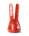 The Rabbit (red - gold) Sculpture Lladró Porcelain 01009590