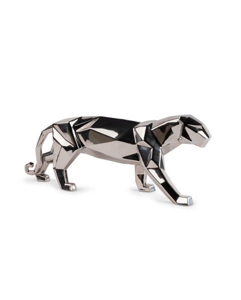 Panther (silver) Sculpture Lladró Porcelaine 01009591