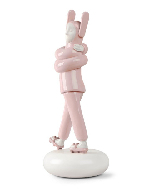 Embraced (pink) Sculpture Lladró Porcelaine 01009652