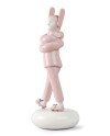 Embraced (pink) Sculpture Lladró Porcelaine 01009652