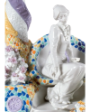 Gaudi lady Woman Figurine. Limited Edition Lladró Porzellan 01009302  