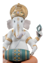 Lladro 01007184 GANESHA AVEC MRIDANGAM SERIE LIMITEE 01007184