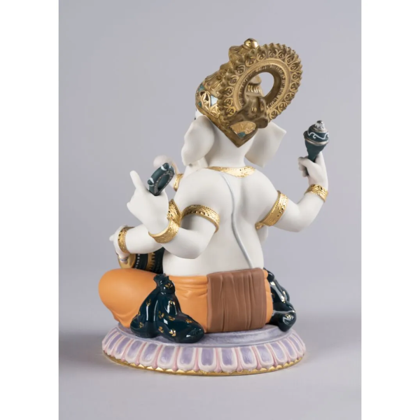 Lladro 01007184 Figurine Mridangam Ganesha Limited Edition