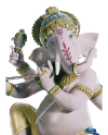 Lladro 01008303 BANSURI GANESHA 010.08303