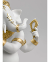 Lladro Porcellana BANSURI GANESHA (GOLDEN RE-DECO) 01009277