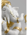 Lladro Porcelain BANSURI GANESHA (GOLDEN RE-DECO) 01009277