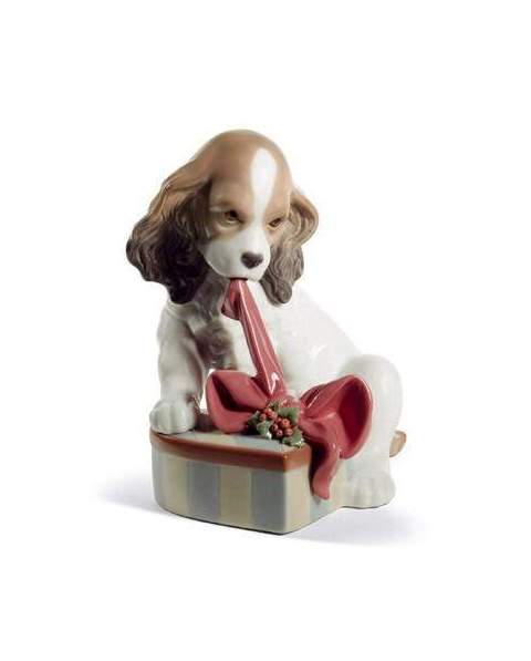 Lladro 1008692 Figurine CAN'T WAIT! CHRISTMAS