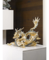 Lladro 01001973 GRAN DRAGÓN (ORO) Porcelana Figura Lladro