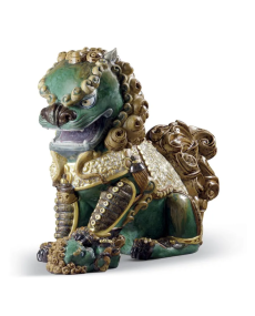 Lladro 1001986 ORIENTAL LIONESS GREEN 1001986