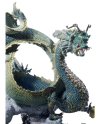 Lladro 01008563 GLÜSDRACHEN DRACHEN GRÜN 010 08563