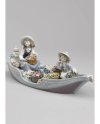 Lladro Porcelana PUESTO DE FLORES FLUVIAL 01009203