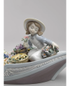 Lladro Porcelana PUESTO DE FLORES FLUVIAL 01009203