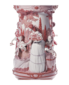 Lladro 01007032 LADIES IN THE GARDEN VASE RED 010.07032