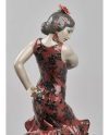 Lladro 01008765 ARTE FLAMENCO (ROJO) Porcelana Figura Lladro