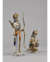 Lladro 1001972 LAKSHMAN AND HANUMAN 1001972