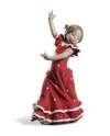 Lladro 1008746 BAILAORITA CON LOS BRAZOS ARRIBA (ROJO) 1008746