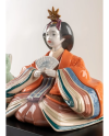 Hina Dolls (verde e arancione) Porcellana Lladró 01009474  