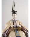 Hina Dolls Figurine. Beige & pink Lladró Porzellan 01009543  