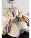 Figura Hina Dolls. Beige y rosa Porcelana Lladró 01009543  