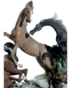 Lladro 01008619 HORSES\' GROUP Porcellana Lladro