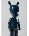 The dark blue Guest-Little Lladro Porcelain 01007750