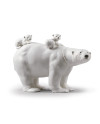 Mummy bear and babies Lladró Porcelain 01009290