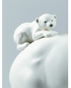 Mummy bear and babies Lladró Porcelain 01009290