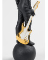 Walking on the moon (black-gold) Porcelana Lladró 01009409 