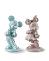 Mickey Mouse (blue) Lladro Porcelain 01009418