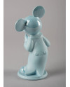 Mickey Mouse (blue) Lladro Porcelain 01009418