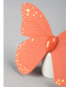 Butterfly (coral-gold) Lladró Porcelain 01009453