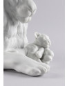 Lion with cub Lladró Porcelain 01009454